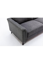 Lilola Home Stanton Contemporary Sofa With Tufted Arms