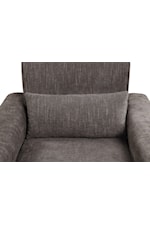 Lilola Home Valentina Contemporary Loveseat with Metal Leg