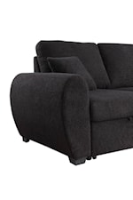 Lilola Home Veronica Contemporary Reversible Sleeper Sectional Sofa With Storage Chaise