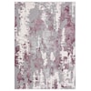 MDA Rugs Petra Collection PETRA 2X8 WHITE ROSE AREA RUG |