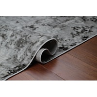 TRENDY 8X11 BROWN/WHITE AREA RUG |