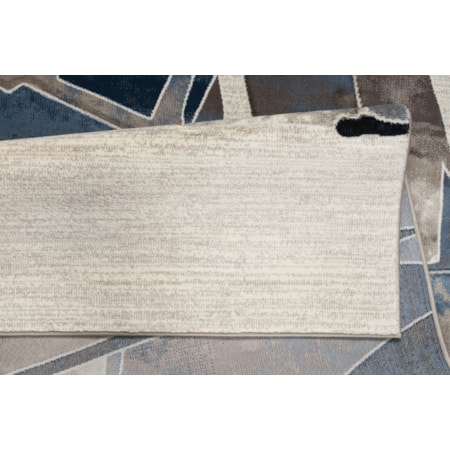 RHODES 5X8 BROWN/BLUE AREA RUG |