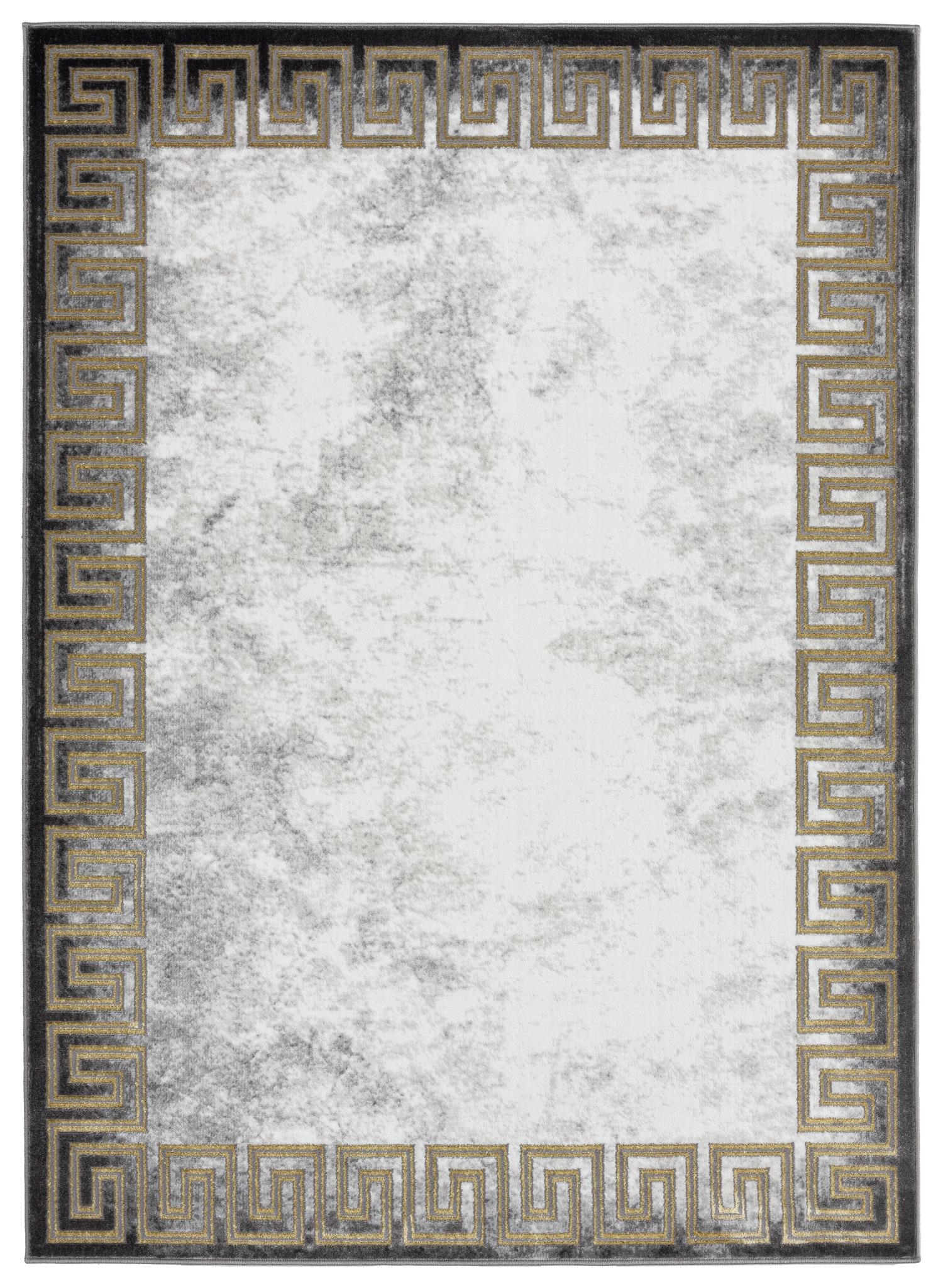 BROOKLYN 5X8 GOLD PATTERN AREA RUG |