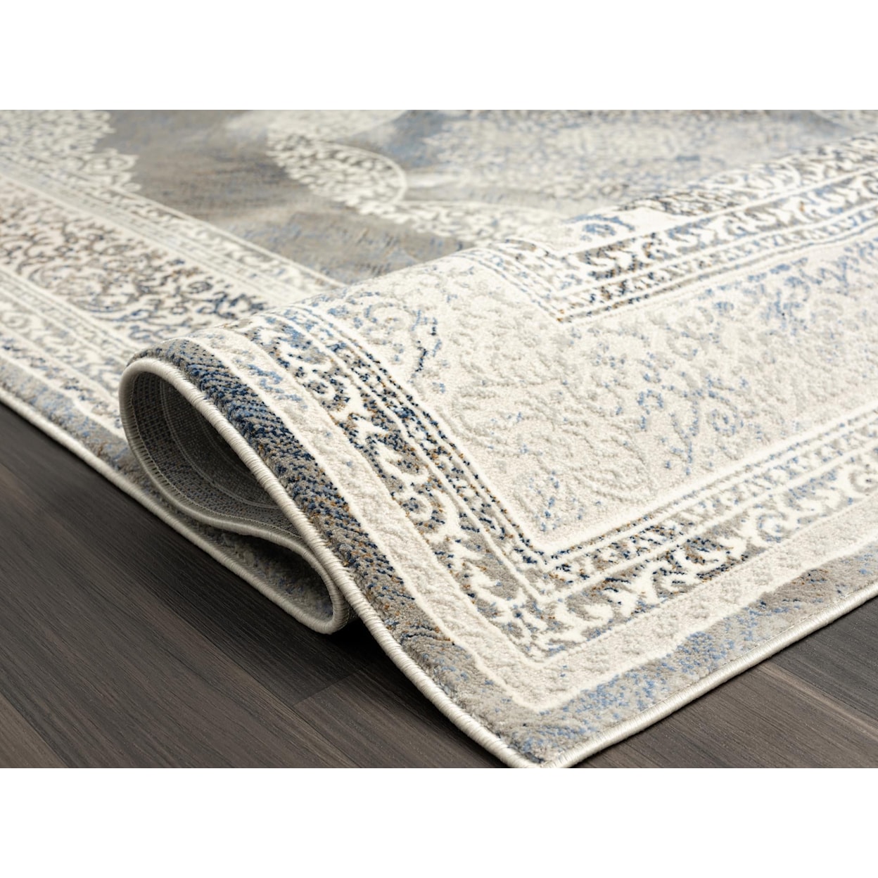 MDA Rugs Volos Collection VOLOS FADED GREY 5X8 AREA RUG |