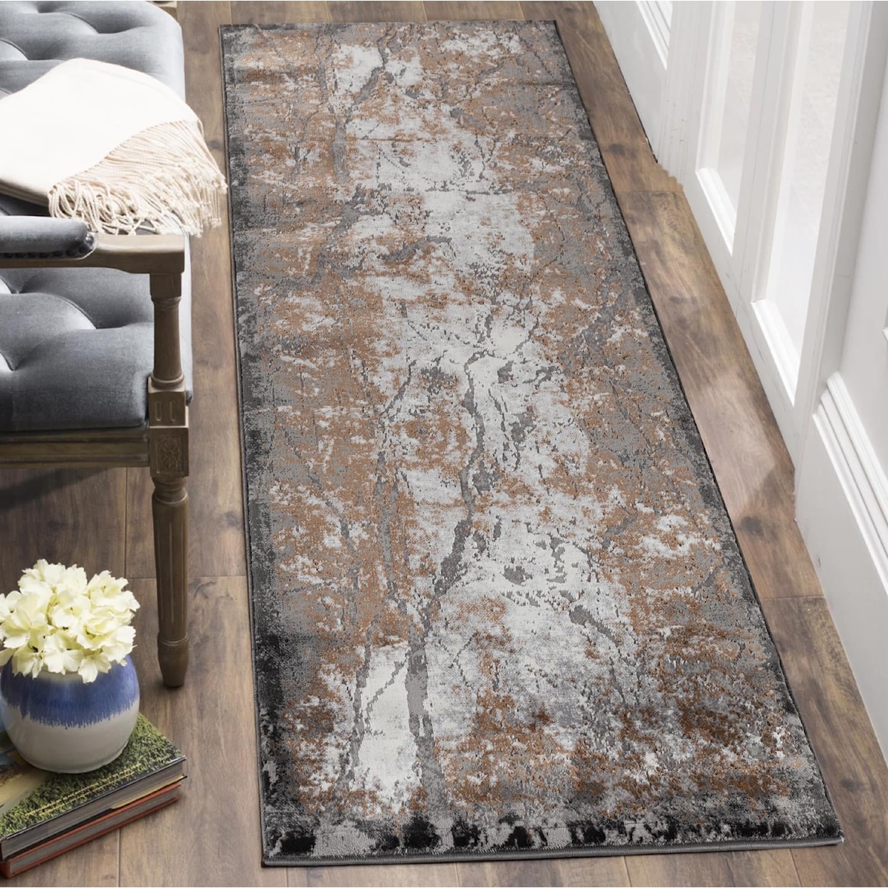 MDA Rugs Petra Collection PETRA 5X8 MINK AREA RUG |