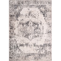 ANGEL 4X6 GREY BEIGE AREA RUG |