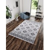 MDA Rugs Milos Collection MILOS GREY 8X11  AREA  RUG |