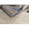 MDA Rugs Rhodes Collection RHODES 5X8 BROWN/BLUE AREA RUG |