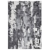 MDA Rugs Petra Collection PETRA 8X11 WHITE GREY AREA RUG |