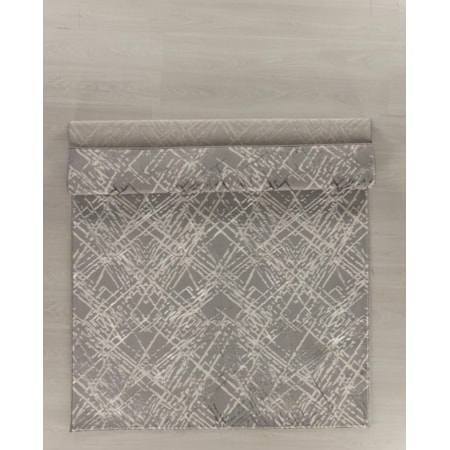 MAZ 5X8 SILVER/GREY AREA RUG |