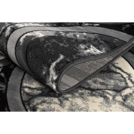 RHODES 8X11 BLACK/WHITE AREA RUG |