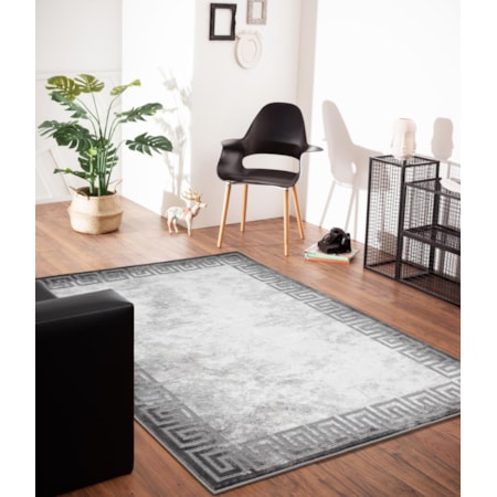 BROOKLYN 2X8 SILVER PETRA AREA RUG |