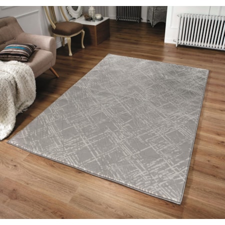 MAZ 5X8 SILVER/GREY AREA RUG |