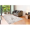 MDA Rugs Petra Collection PETRA 2X8 WHITE/BROWN AREA RUG |