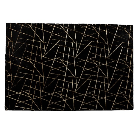 EMMA 8X10 BLACK SILVER AREA RUG |