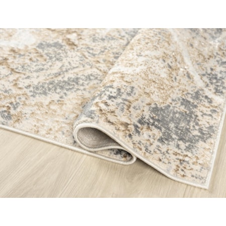 LAVELL 8X11 GREY BROWN AREA RUG |