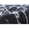 MDA Rugs Retro Collection RETRO 8X10 BLACK/MARBLE AREA RUG |