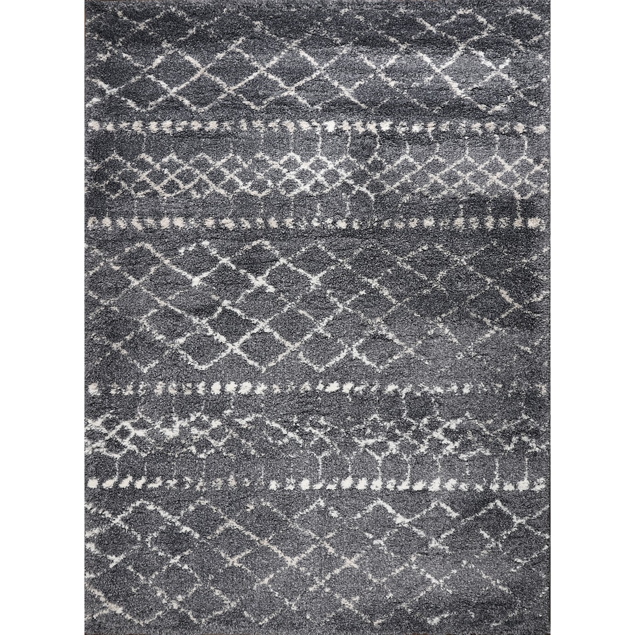 MDA Rugs Daku Collection DAKU 2X8 GREY AREA RUG |