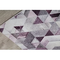 CAPRI 5X8 PURPLE/GREY |