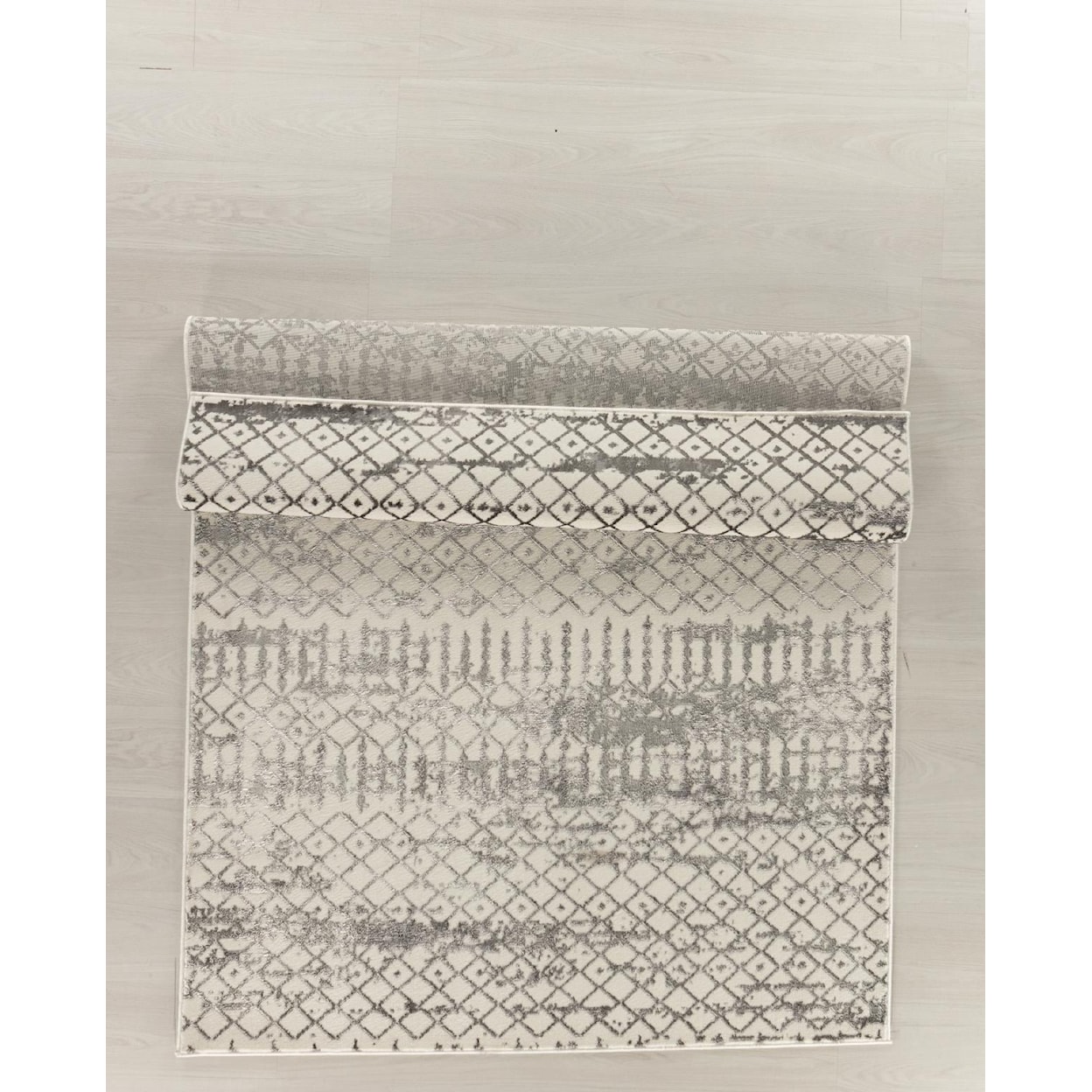 MDA Rugs Maz Collection MAZ 8X11 CREAM/GREY AREA RUG |