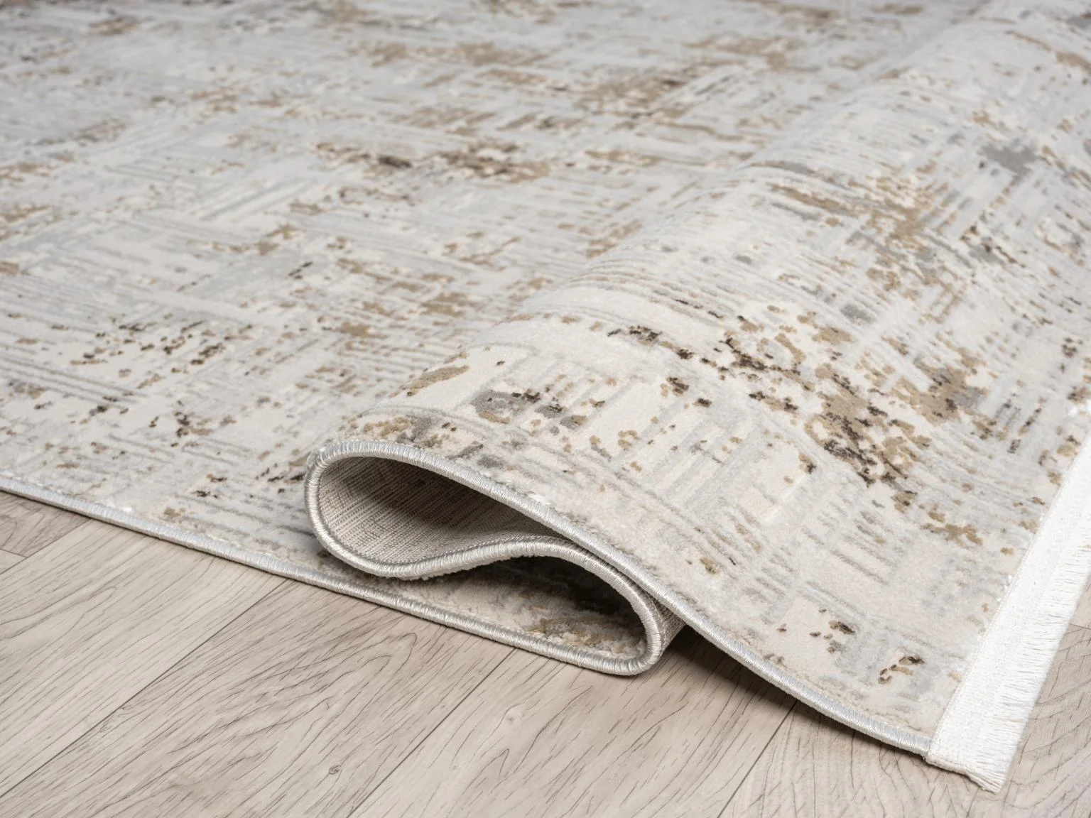 OBSESSION COLLECTION 28917 OBSESSION 8X11 CREAM BEIGE AREA RUG | | 7 ...