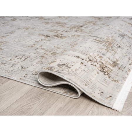 OBSESSION 8X11 CREAM BEIGE AREA RUG |
