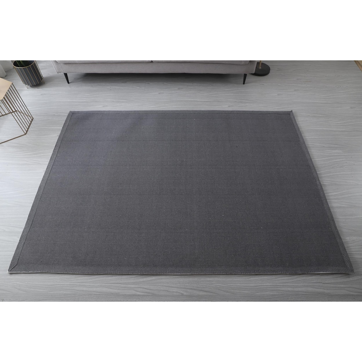 MDA Rugs Retro Collection RETRO 2X8 GREY/BLACK AREA RUG |