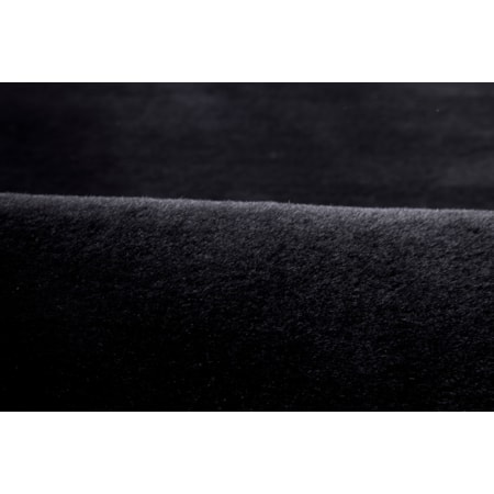 5 X 7 BLACK 02 FAUX RABBIT FUR RUG |