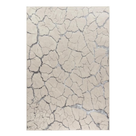 MAZ 8X11 CREAM/SILVER AREA RUG |