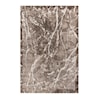 MDA Rugs Petra Collection PETRA 5X8 BROWN/WHITE AREA RUG |