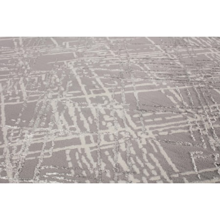 MAZ 5X8 SILVER/GREY AREA RUG |