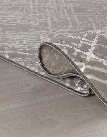 MAZ 5X8 SILVER/GREY AREA RUG |