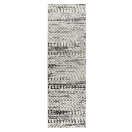 MAZ 8X11 CREAM/GREY AREA RUG |