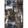 MDA Rugs Rhodes Collection RHODES 5X8 BLUE/BROWN AREA RUG |