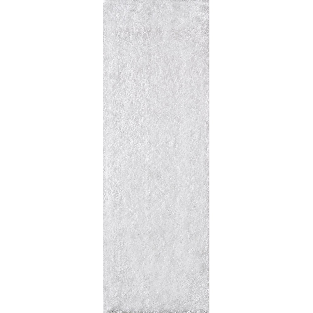 MDA Rugs Infinity Shag INFINITY 5X7 WHITE SHAG AREA RUG |