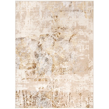 LONDON 5X8 BROWN/GOLD AREA RUG |