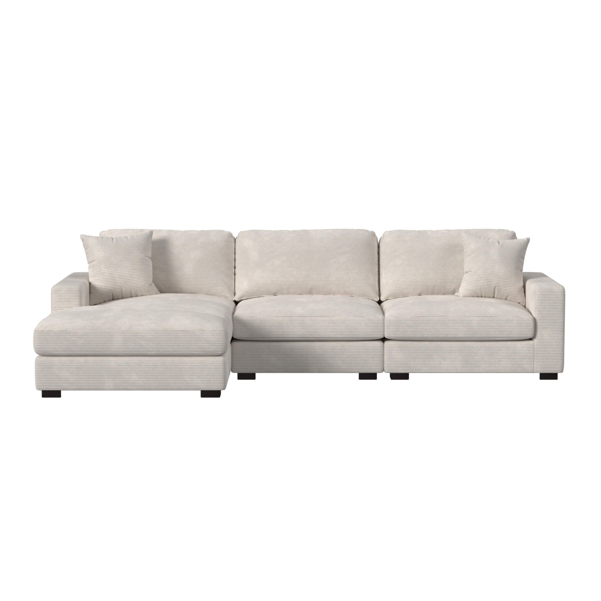 3-Piece Sectional Sofa