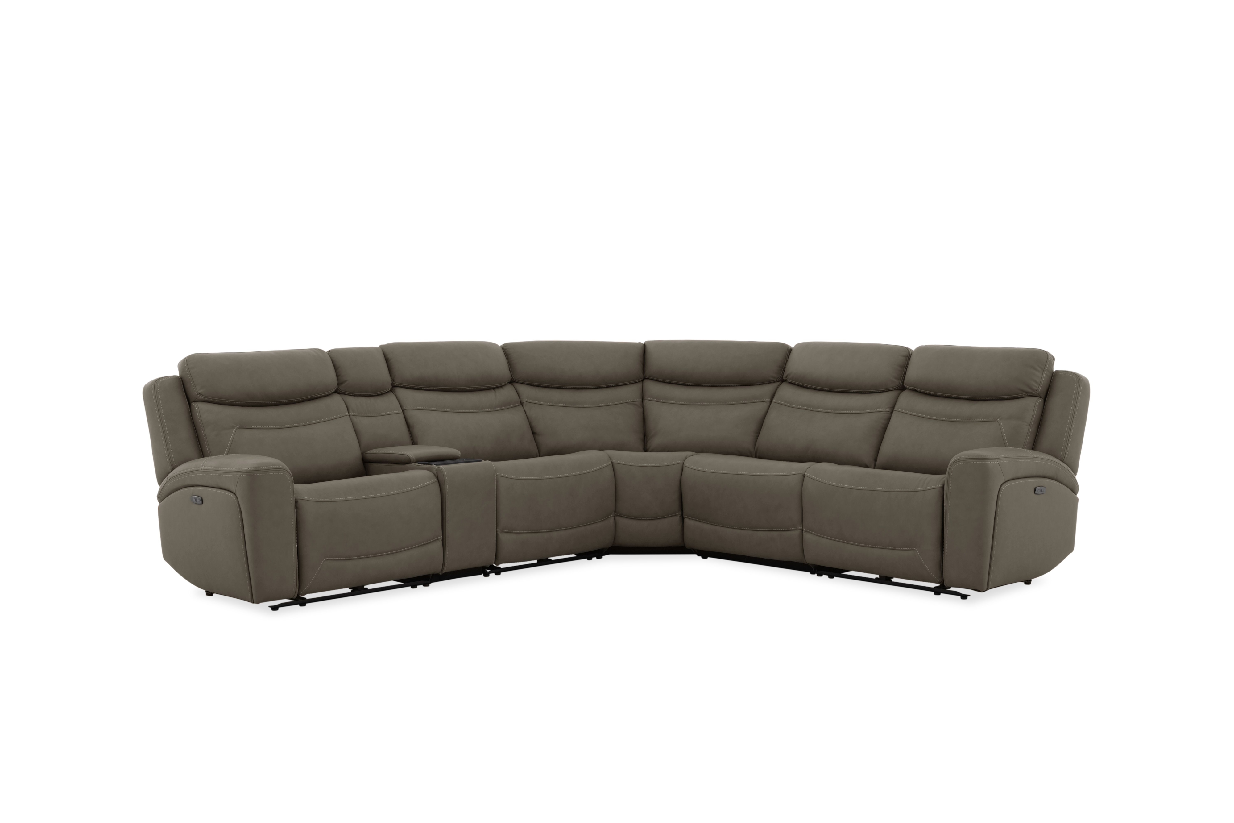 Reclining Sectional Grey
