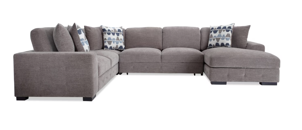 3 Piece RAF Chaise Sectional