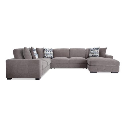 3 Piece RAF Chaise Sectional