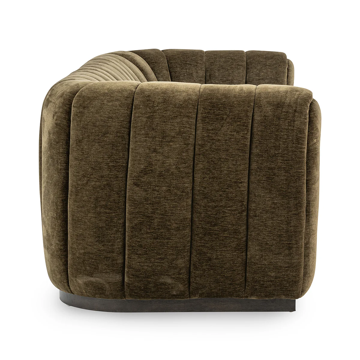 Vanty Upholstered Sofa Olive Green
