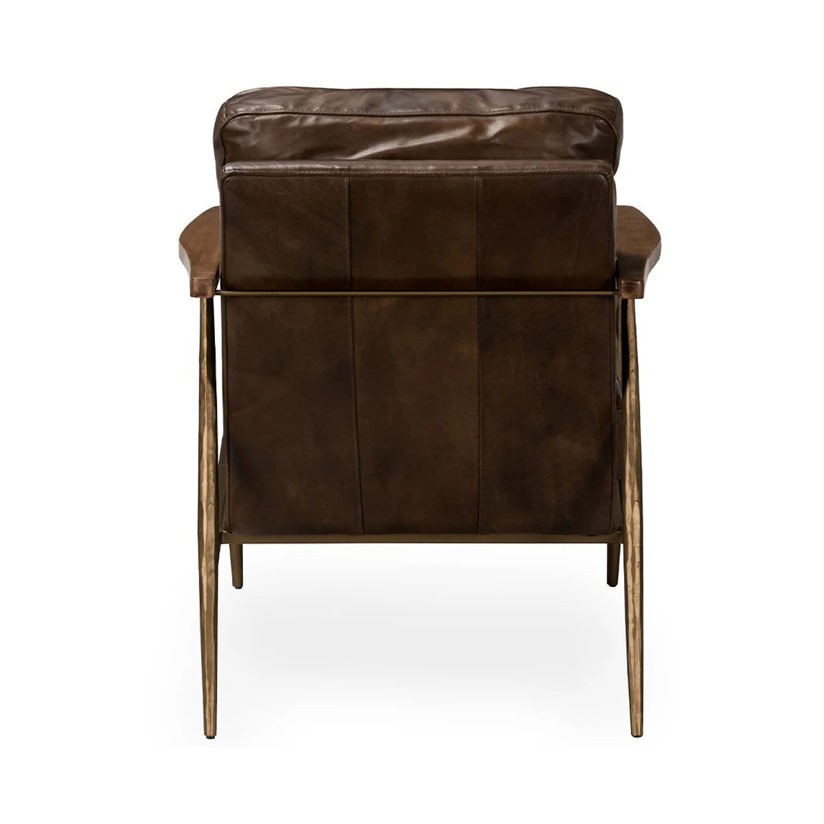 Leather Club Chair Brown