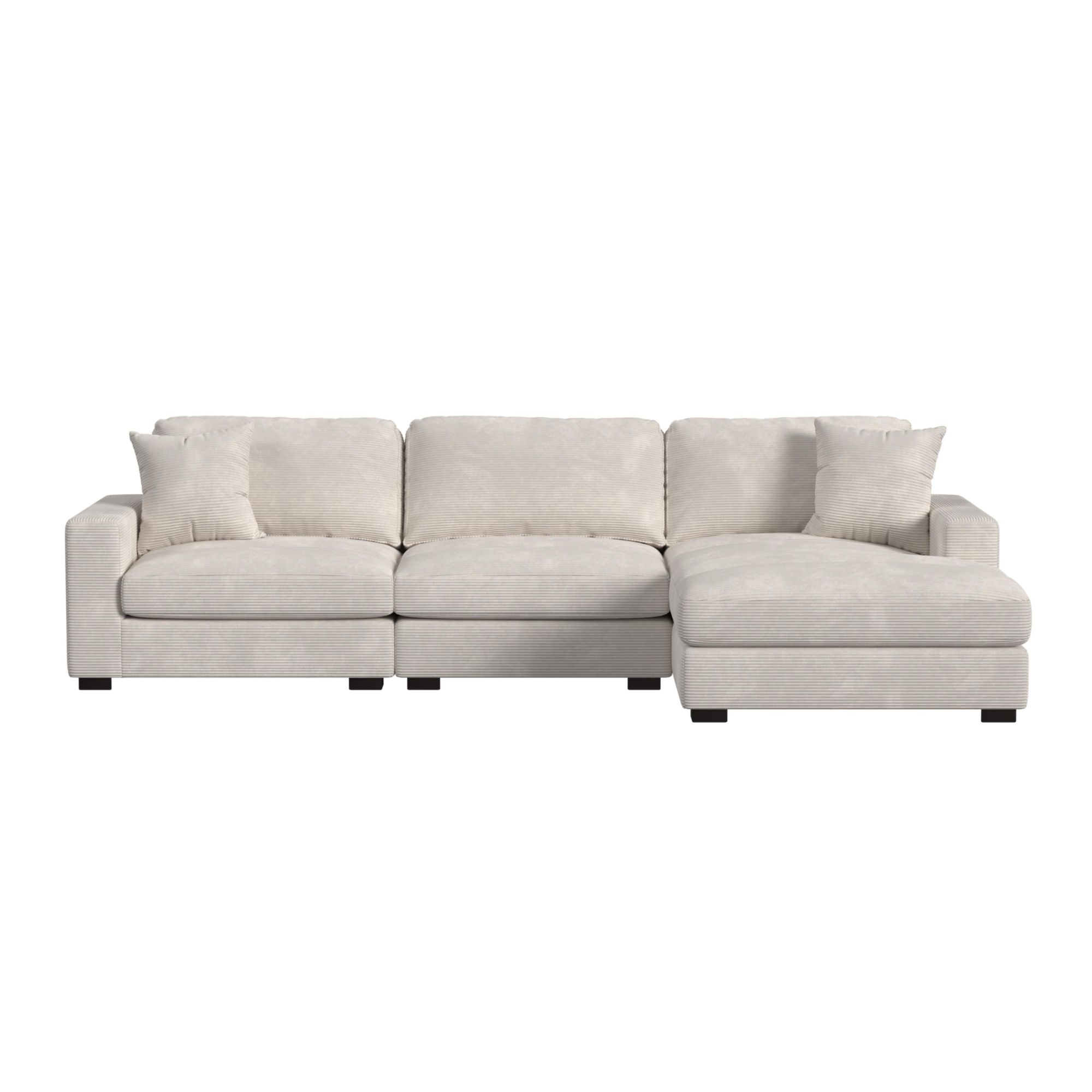 3-Piece Sectional Sofa