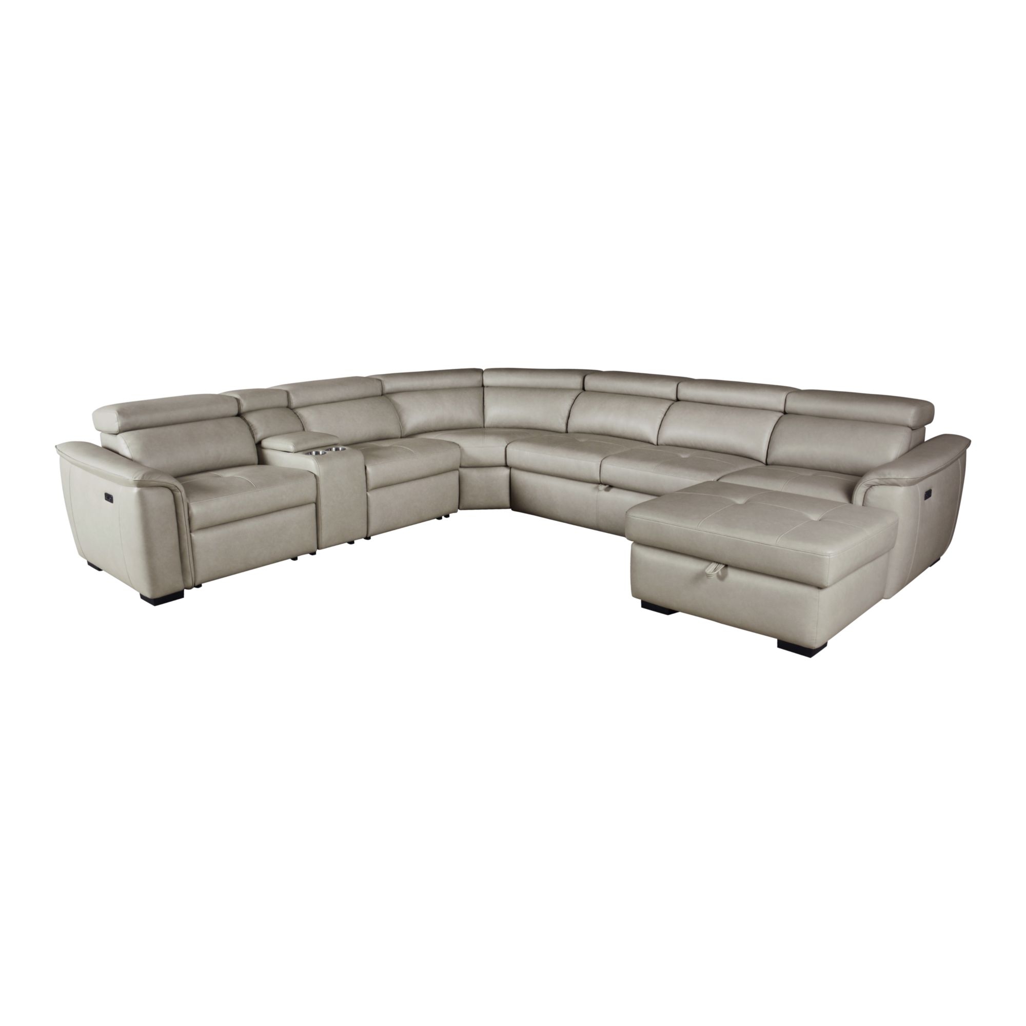 4 Piece Reclining Sectional