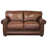 Leather Loveseat