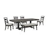 Holland House French Country 6PC Dinette w/Bench