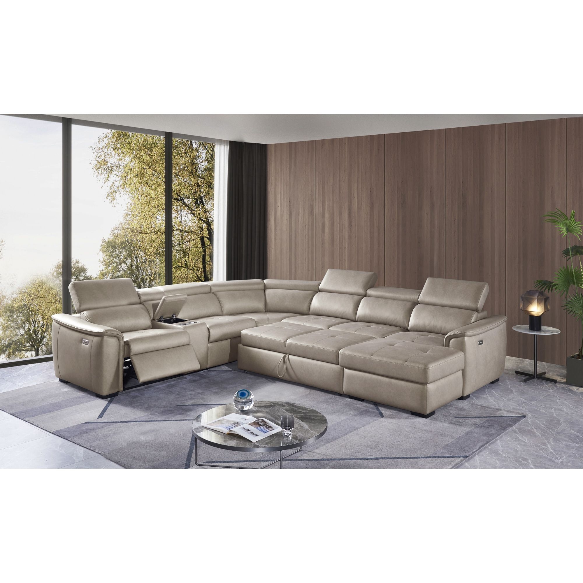 4 Piece Reclining Sectional