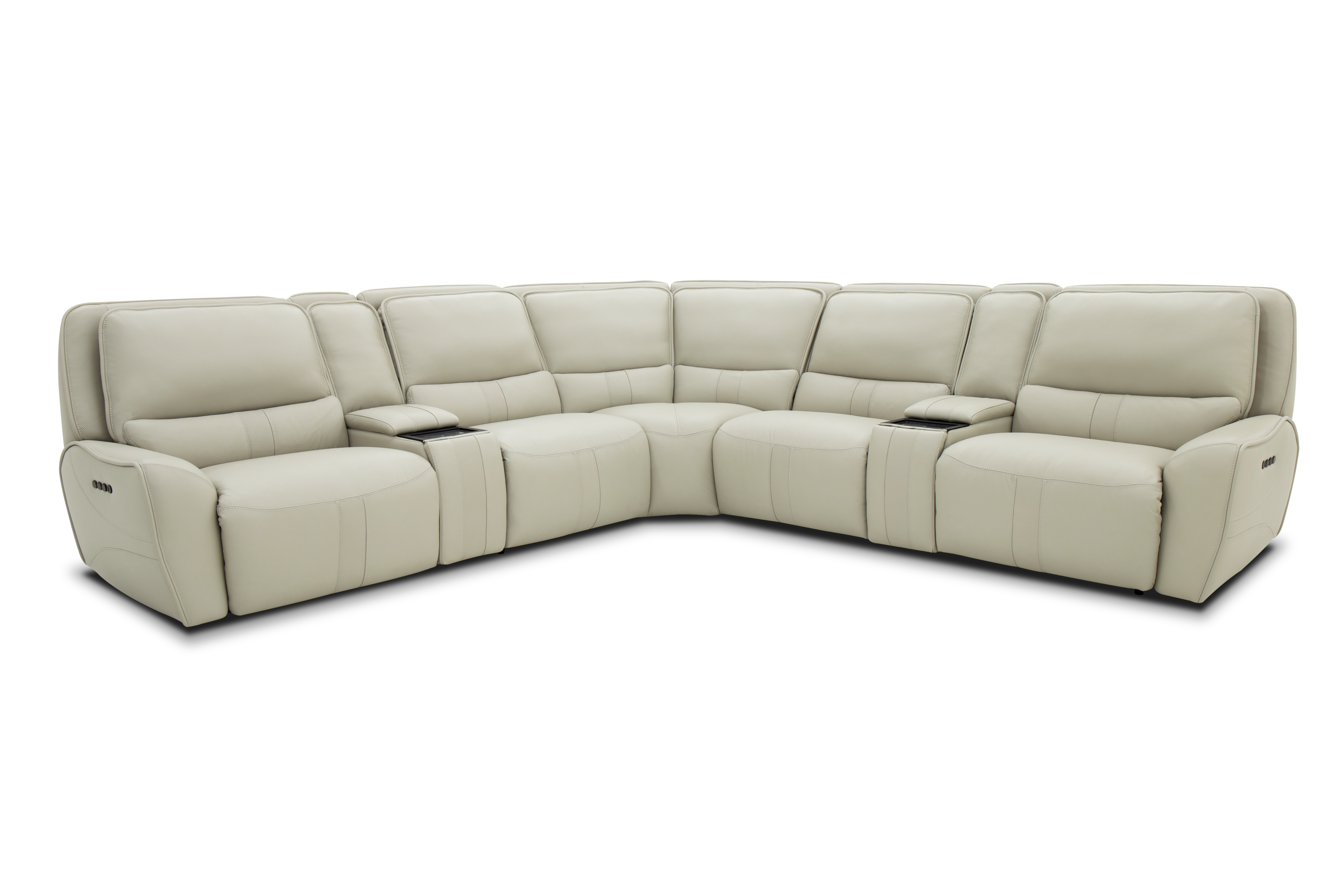 7 Piece Power Reclining Sectional