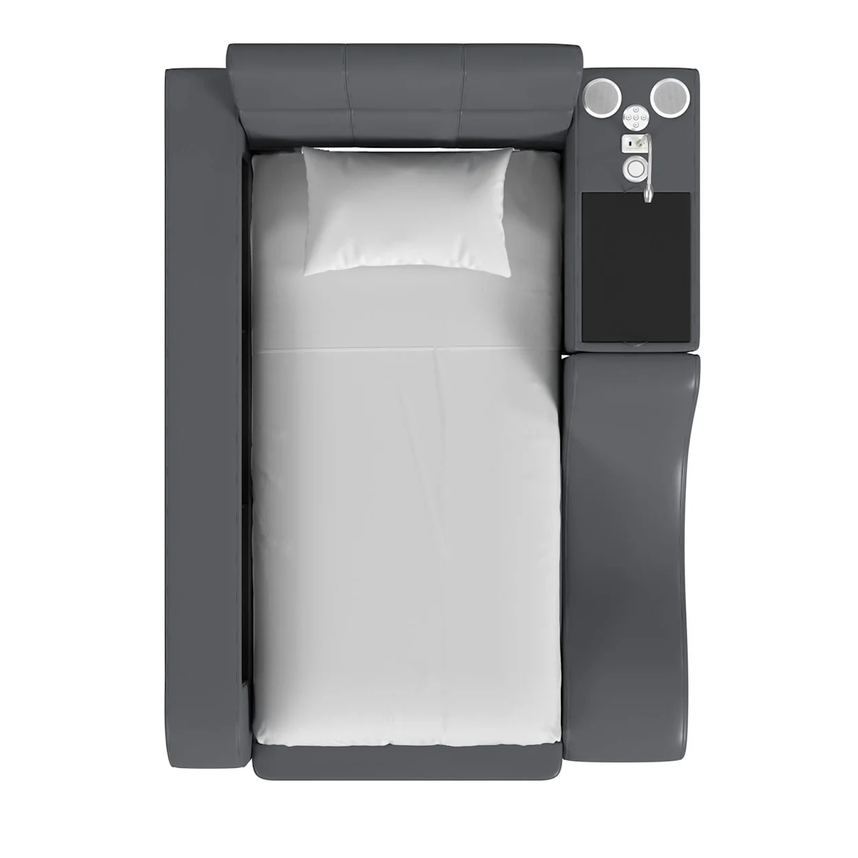 Twin Upholstered Transformer Bed