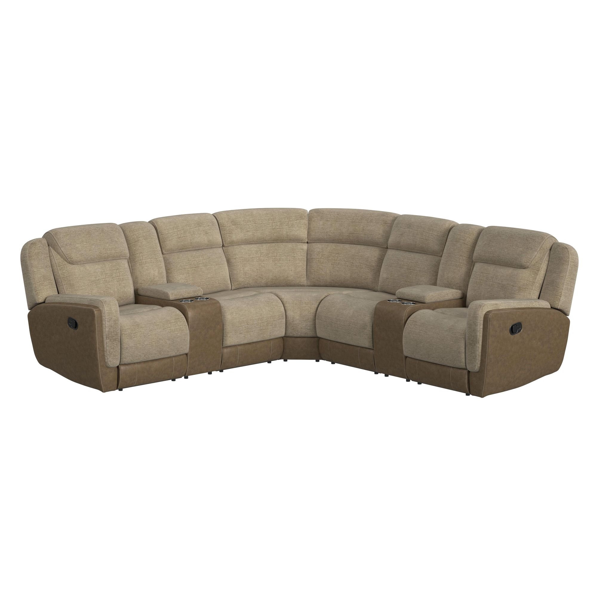 3 Piece Reclining Sectional